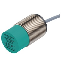 Pepperl&plus;Fuchs Inductive Proximity Metal Barrel Sensor; 30mm; Non-Embeddable; 10-30VDC; NO; PNP; 2m Potted Cable